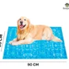 Manta Colchoneta Refrigerante Para Perros Verano Grande Beepaw Azul Marino