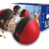 Juguete Dosificador De Alimento Para Perros Ansiosos Energeneration Rocky Color Rojo