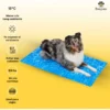 Manta Colchoneta Refrigerante Para Perros Verano Grande Beepaw Azul Marino