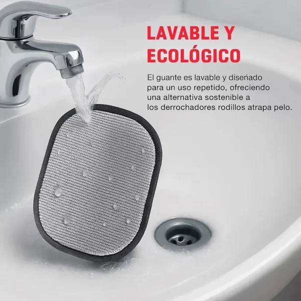 Guante Cepillo Quita Pelusas Y Pelos De Mascotas Para Ropa Y Sillón Relity