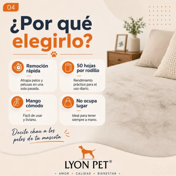 Rodillo Quita Pelusa Y Pelos De Perros Y Gatos X3 Unidades Lint Roller