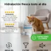 Bebedero Automático Para Mascotas Recirculante Silencioso Gadnic Pb4040 Filtro Reemplazable