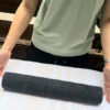 Rascador Autoadhesivo Premium Para Gatos Sillón Esquinero 100x50 Gris Grafito