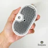 Cepillo A Vapor para Perros y Gatos Beepaw Groom-e Metal Cardina Gris