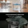Bebedero Automático Para Mascotas Recirculante Silencioso Gadnic Pb4040 Filtro Reemplazable