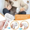 Cepillo A Vapor Autolimpiante para Perros y Gatos Amigalitos Suave