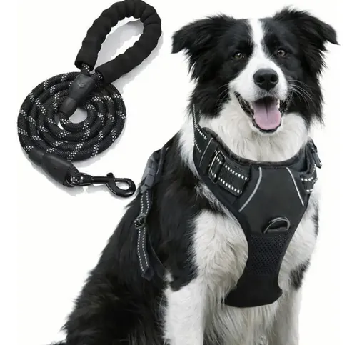 Pretal Arnes Para Perros Anti Tirones Regulable Kit Con Correa TonioPet
