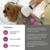 Aspiradora Y Cortadora De Pelo Para Mascotas Tivoli 2 En 1 Con 6 Accesorios