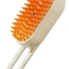 Cepillo A Vapor 3 En 1 Automático para Perros y Gatos Import.Giper Blanco
