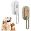 Cepillo A Vapor Recargable para Perros y Gatos TalarPet Blanco