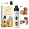 Lima Eléctrica De Uñas Para Mascotas Silenciosa Recargable Usb Pet Fur