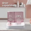 Comedero y Bebedero Dispensador Automático para Perros y Gatos