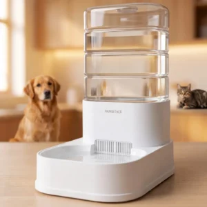 Bebedero de Gravedad 3.5 L para Perros y Gatos