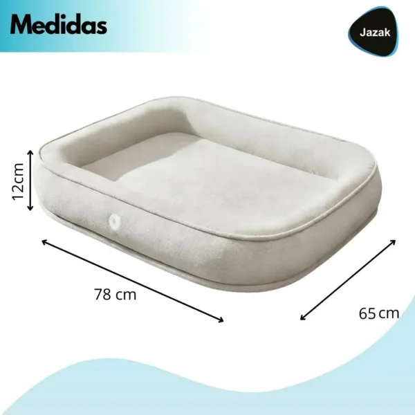 Cama Ortopédica Antiestrés Grande para Perros y Gatos Lavable e Impermeable