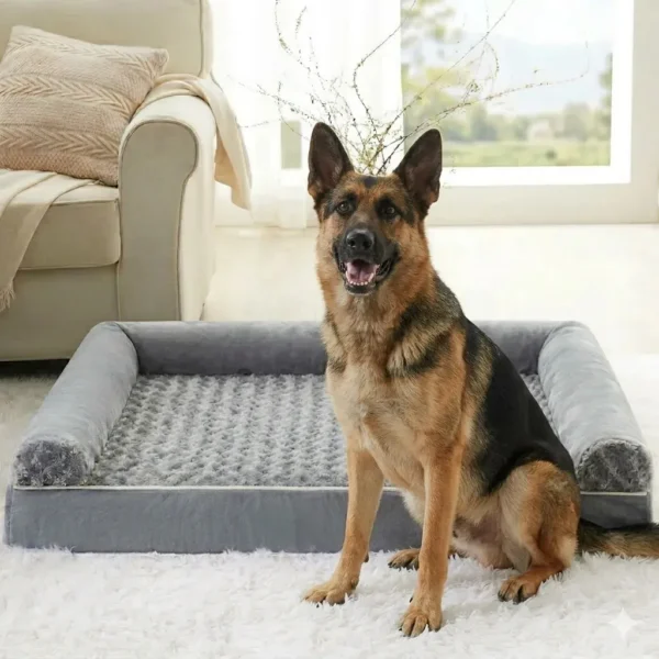 Cama Ortopédica para Perros Memory Foam Gel Antideslizante