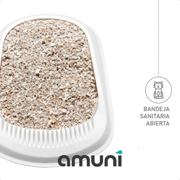 Arenero Bandeja Sanitaria Grande para Gatos con Pala