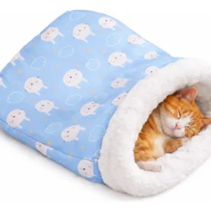 Cama Cueva Bolsa de Dormir para Gatos y Perros