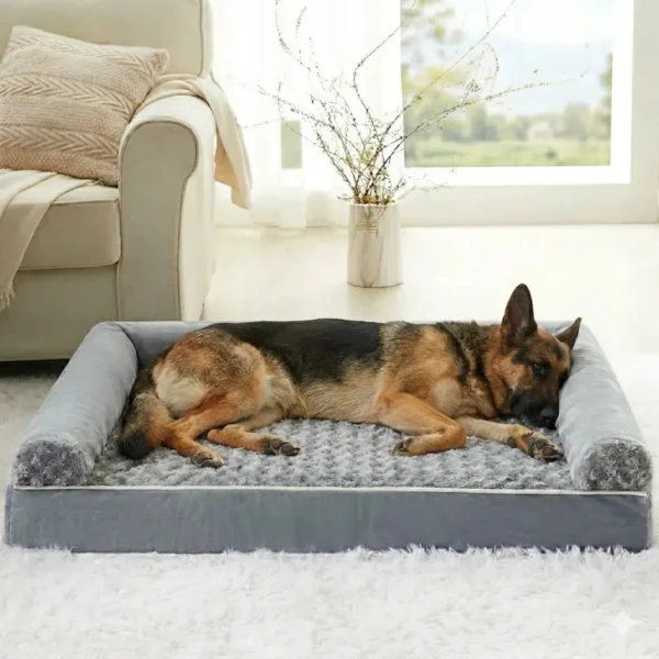 Cama Ortopédica para Perros Memory Foam Gel Antideslizante