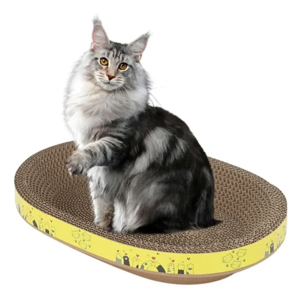 Rascador Cama para Gatos de Cartón Corrugado Grande Resistente