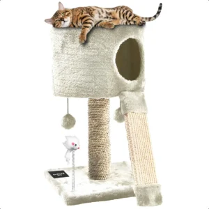 Rascador Gimnasio para Gatos Árbol Chico Afila Uñas