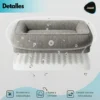 Cama Ortopédica Antiestrés Grande para Perros y Gatos Lavable e Impermeable
