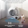 Arenero Autolimpiante para Gatos con Sensores Infrarrojos y Contenedor 9 L