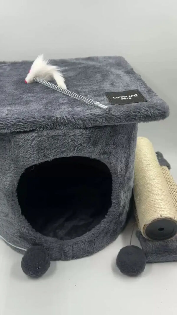 Rascador Gimnasio para Gatos Árbol Chico Afila Uñas